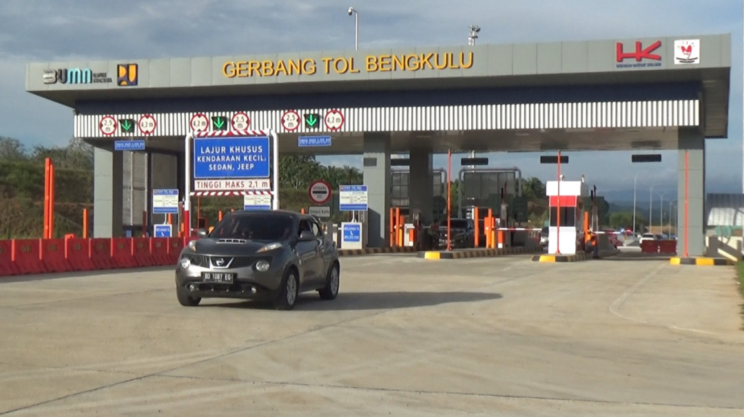 Uji Coba Tol Bengkulu-Taba Penanjung, 34 Ribu Kendaraan Telah Melintas