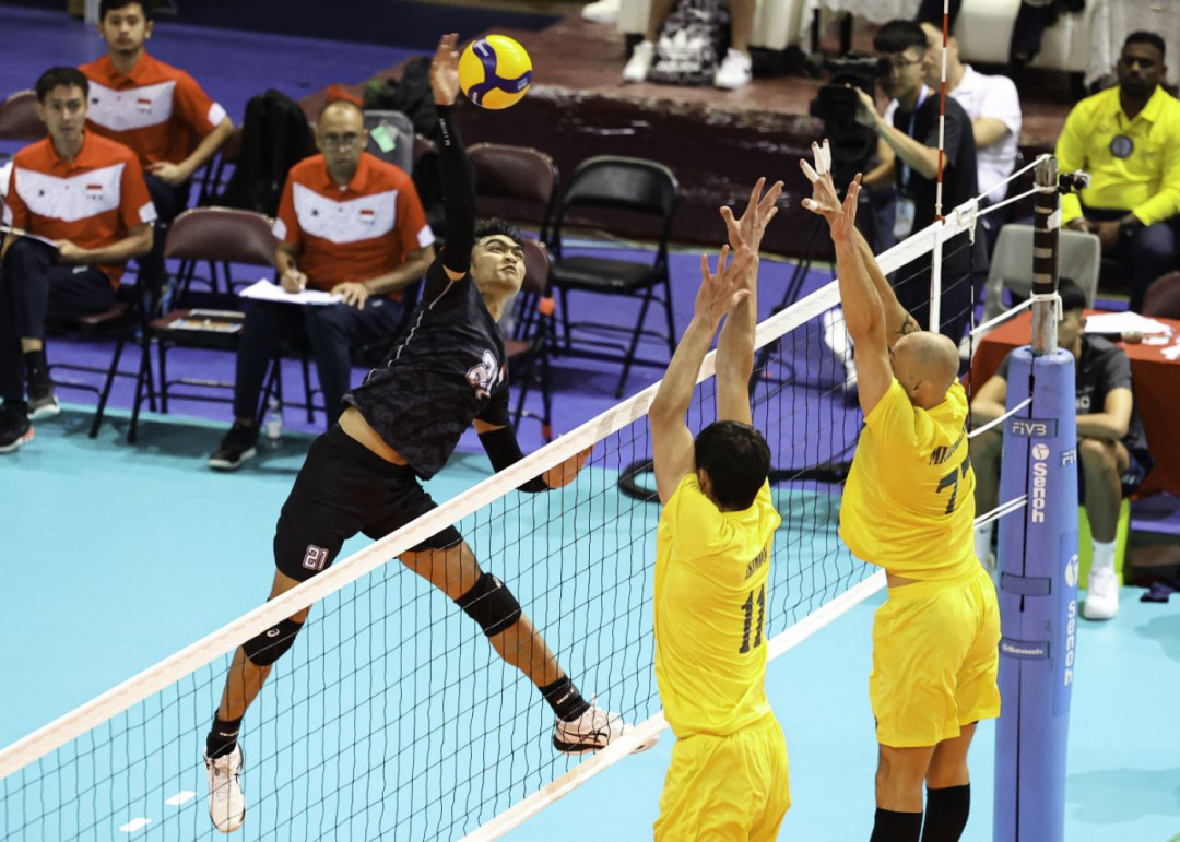 AVC Challenge Cup 2023: Kehilangan Dio Zulfikri, Indonesia Menyerah dari Thailand