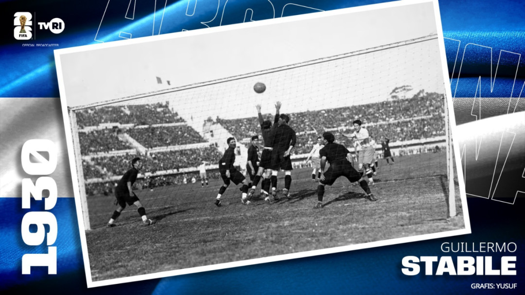 Guillermo Stabile, Pemain Opsi Kedua Jadi Top Skor Piala Dunia