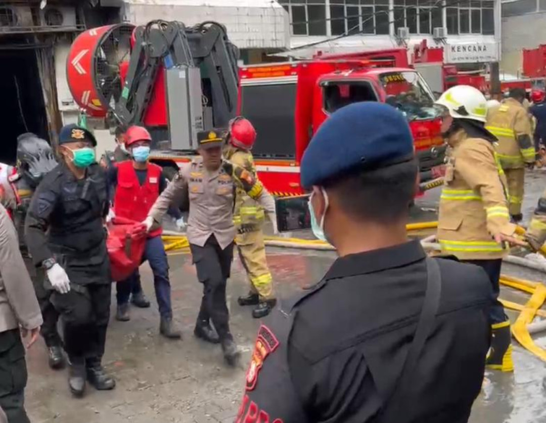 20 Tewas dalam Kebakaran Gedung Terra Drone di Jakarta Pusat