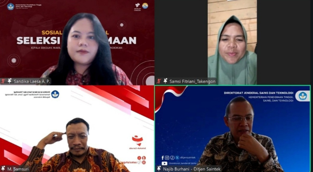 Ditjen Saintek Tegaskan Proses Seleksi SMA Unggul Garuda Baru 2026 Dilaksanakan Terbuka