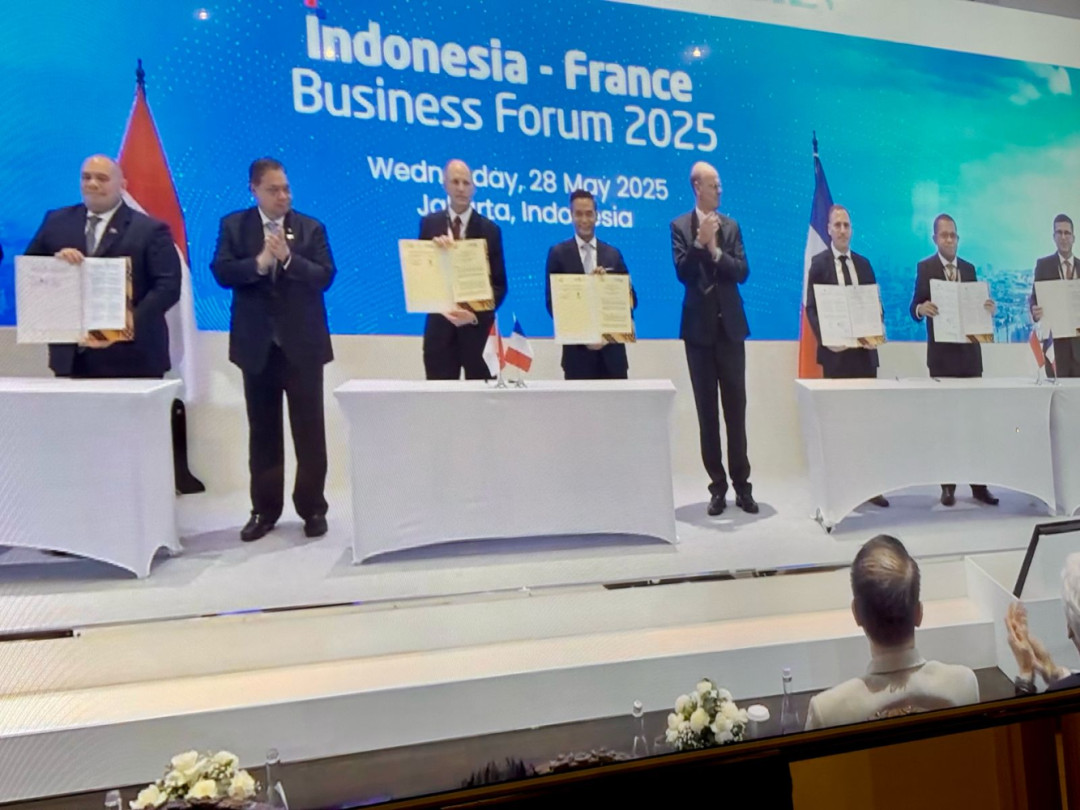 Indonesia-Prancis Sepakati 27 MoU Senilai USD 11 Miliar
