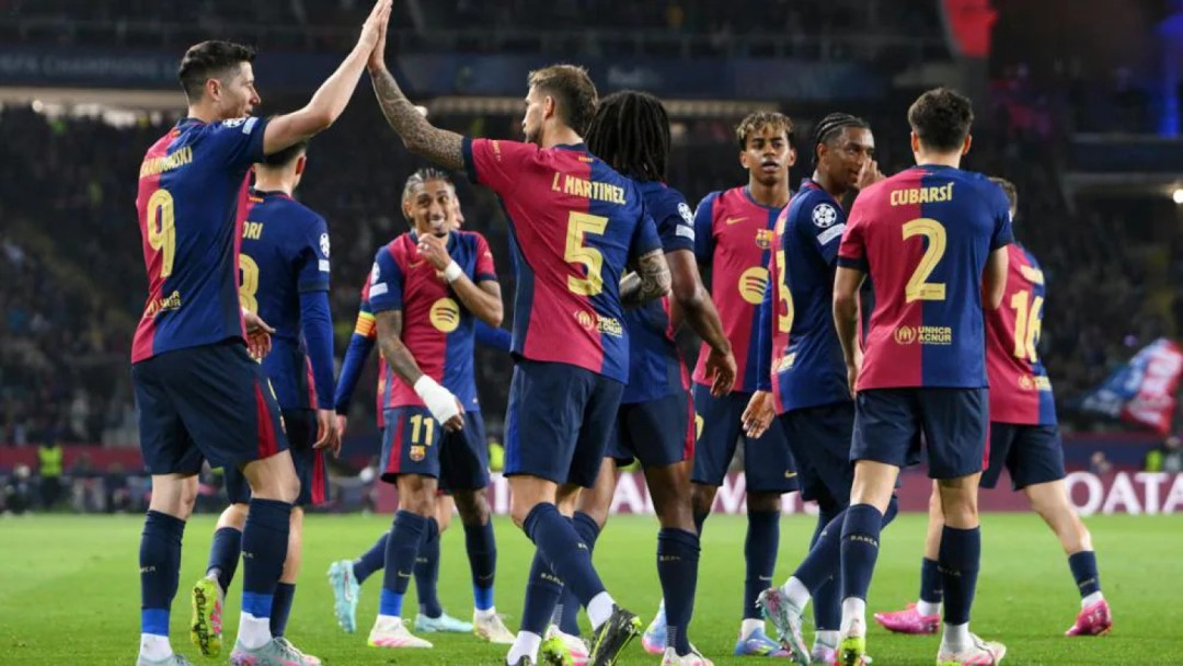 Liga Champions : Barcelona Bungkam Dortmund 4-0, PSG Bangkit Tekuk Aston Villa 3-1