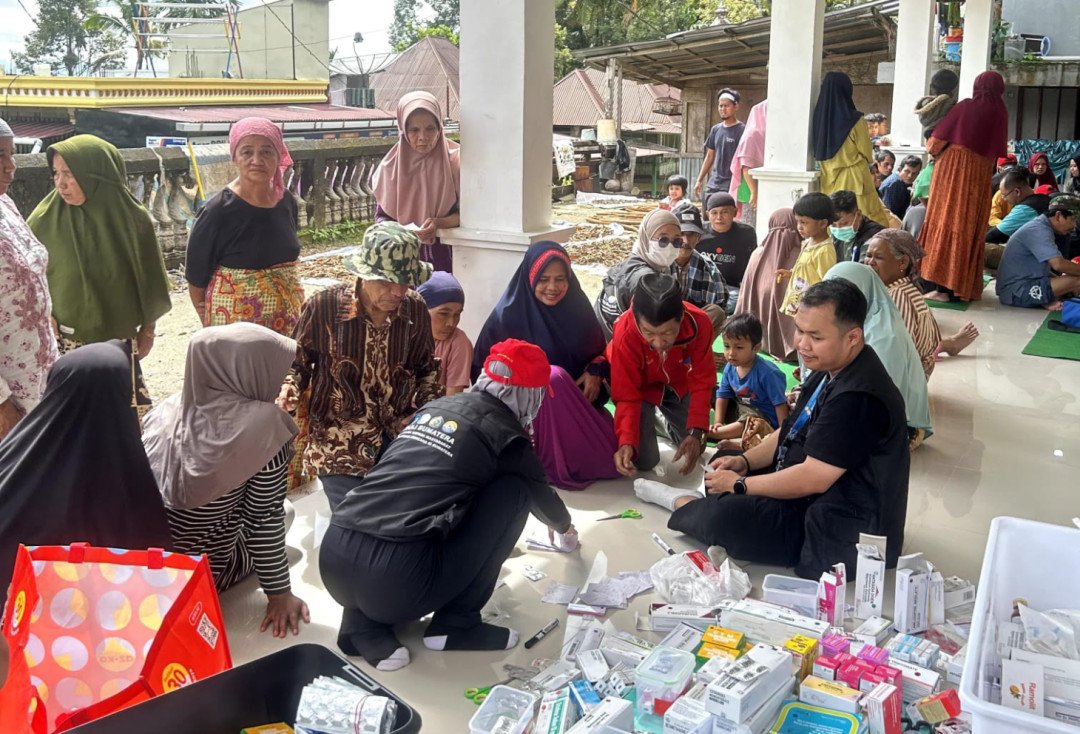 Tim Medis UMM Jangkau Wilayah Terpencil Malalak Pasca Bencana