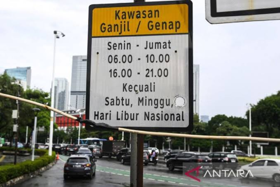 Jumat Agung, Sistem Ganjil Genap Ditiadakan di 25 Ruas Jalan Jakarta