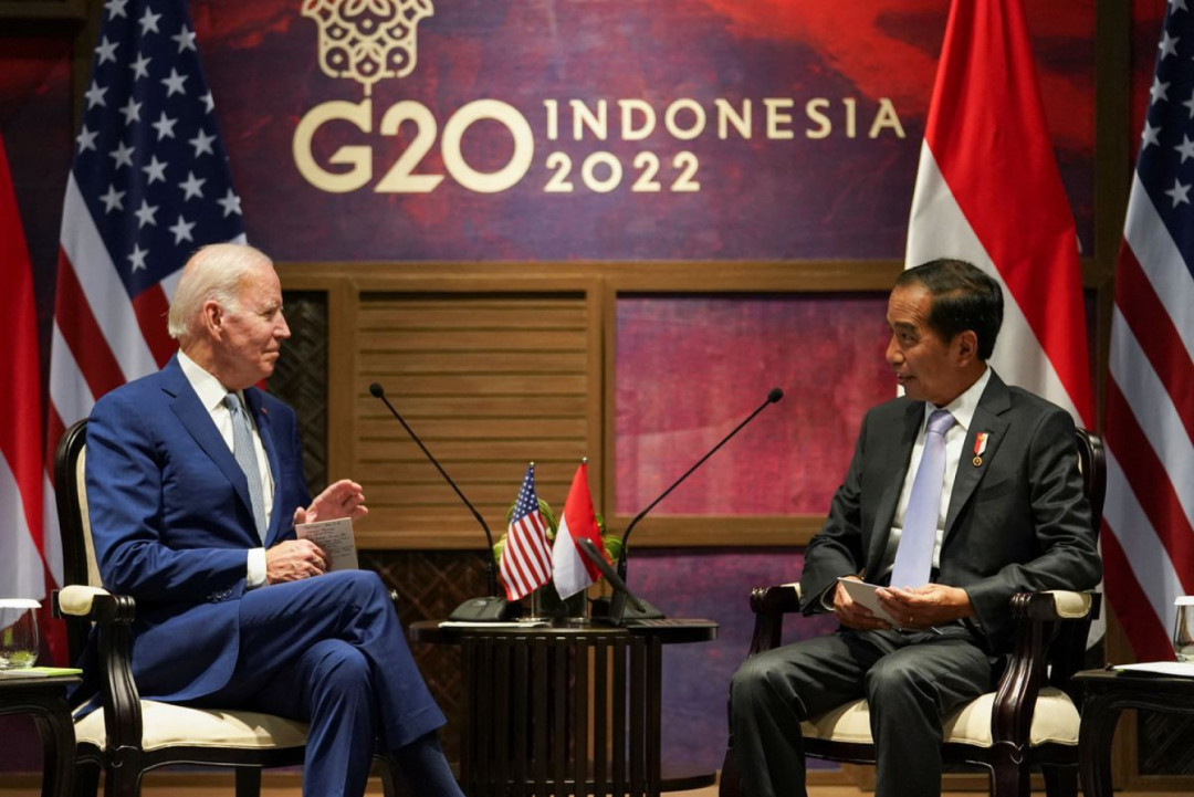 Bertemu Joe Biden, Jokowi Berharap KTT G20 Beri Hasil Nyata untuk Ekonomi Global