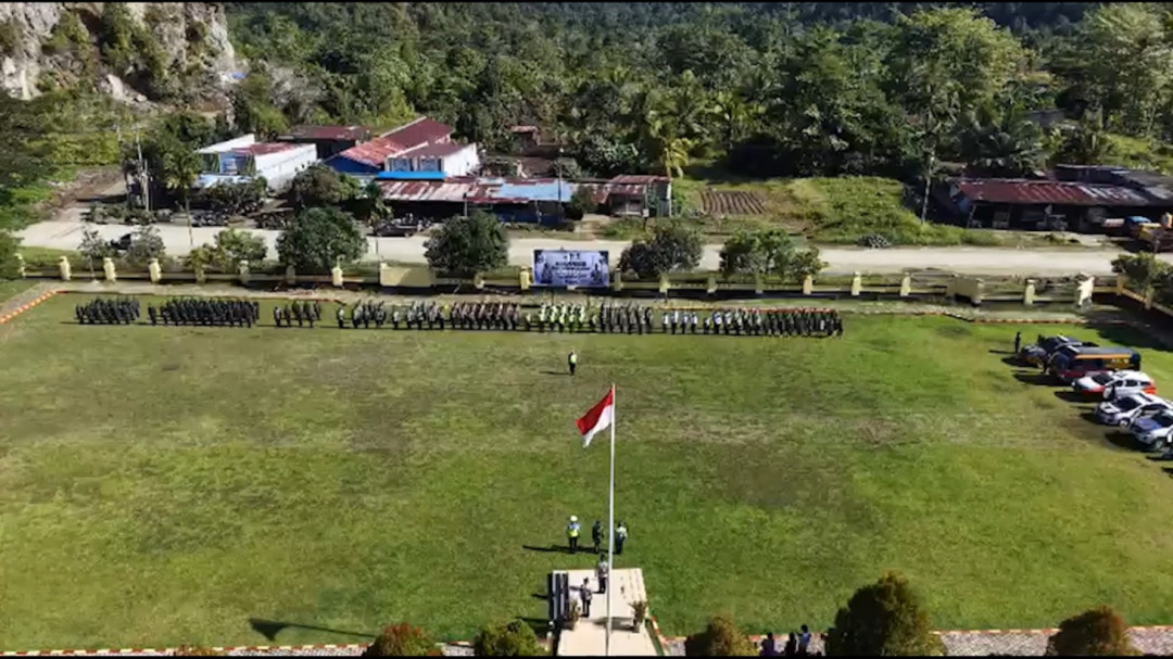 Polres Raja Ampat Gelar Apel Operasi Keselamatan Dofior 2026