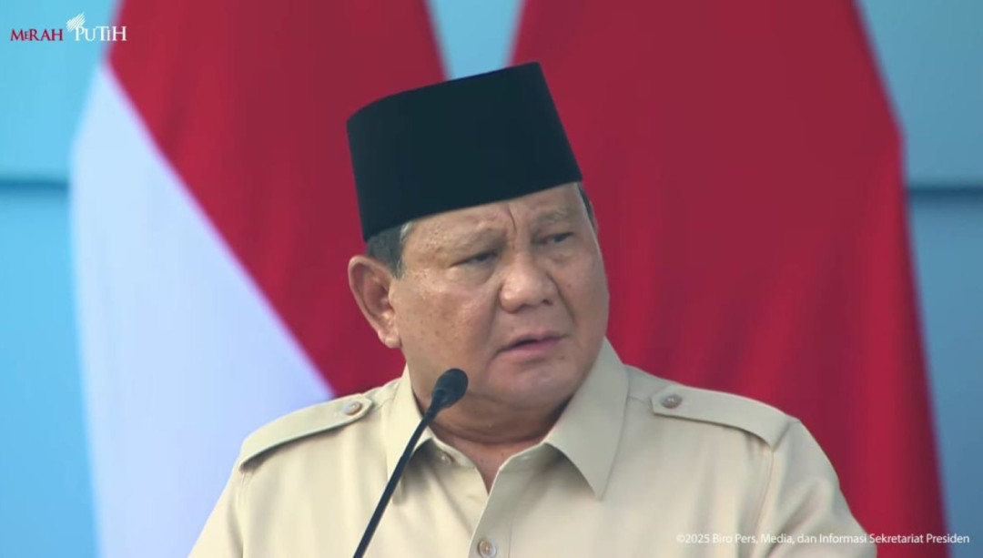 Presiden Prabowo Tegaskan TNI Benteng NKRI di HUT ke-80 TNI