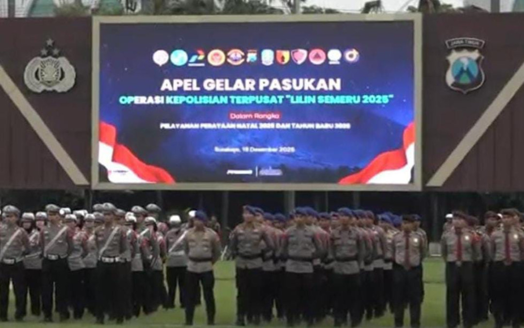 Jelang Nataru, Polda Jatim Siapkan 14 Ribu Personel Gabungan