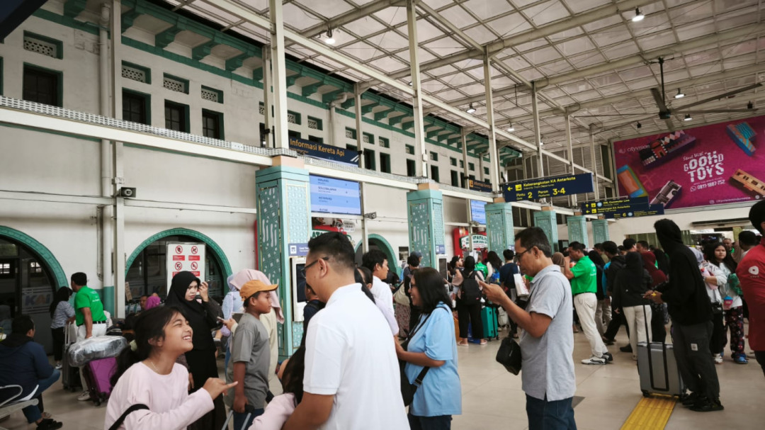 Okupansi Kereta Capai 90 Persen, Angkutan Nataru di Jakarta Tanpa Kendala