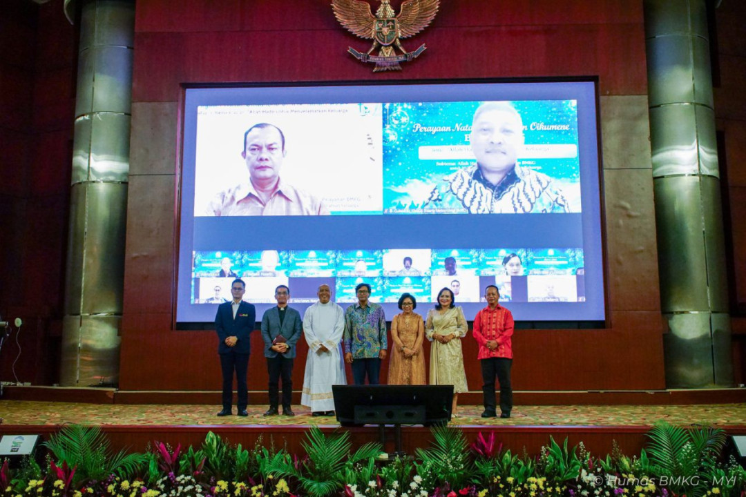 Natal Oikumene BMKG, Tegaskan Pelayanan sebagai Misi Kemanusiaan