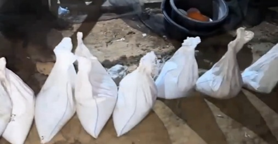 Polisi Sita 326 Kg Pasir Timah di Gudang di Desa Paku Babel