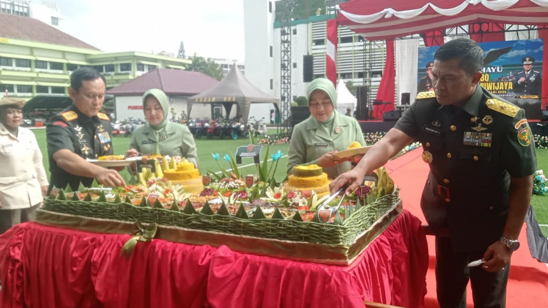 HUT ke-80 Kodam II Sriwijaya Digelar Sederhana