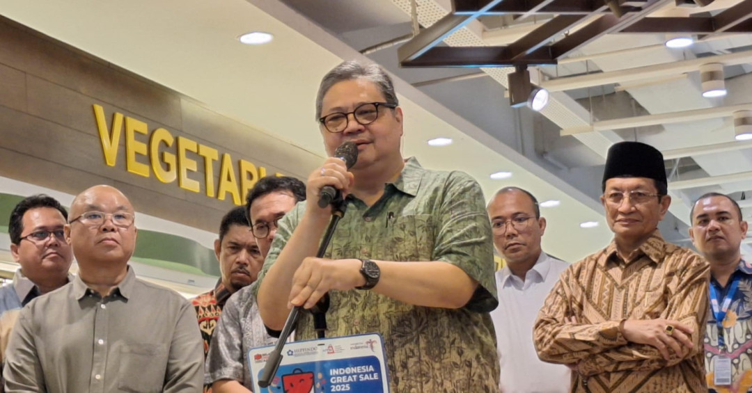 Airlangga Targetkan Belanja Akhir Tahun Tembus Rp110 Triliun