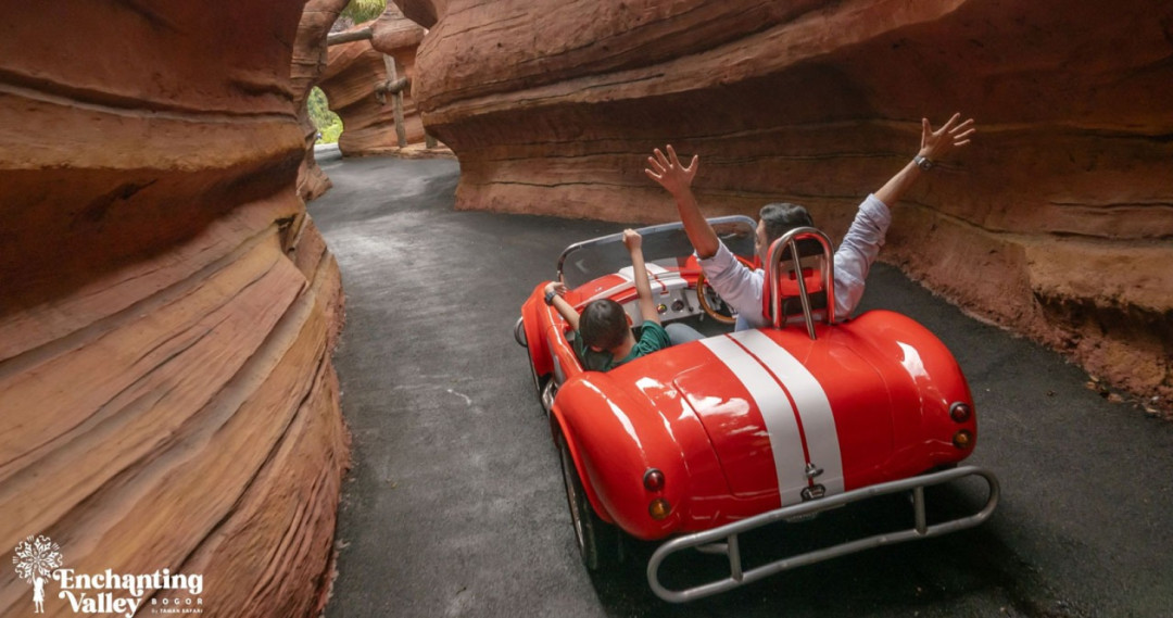 Destinasi Wisata Baru di Puncak, Enchanting Valley, Ramai Pengunjung di Momen Libur Panjang