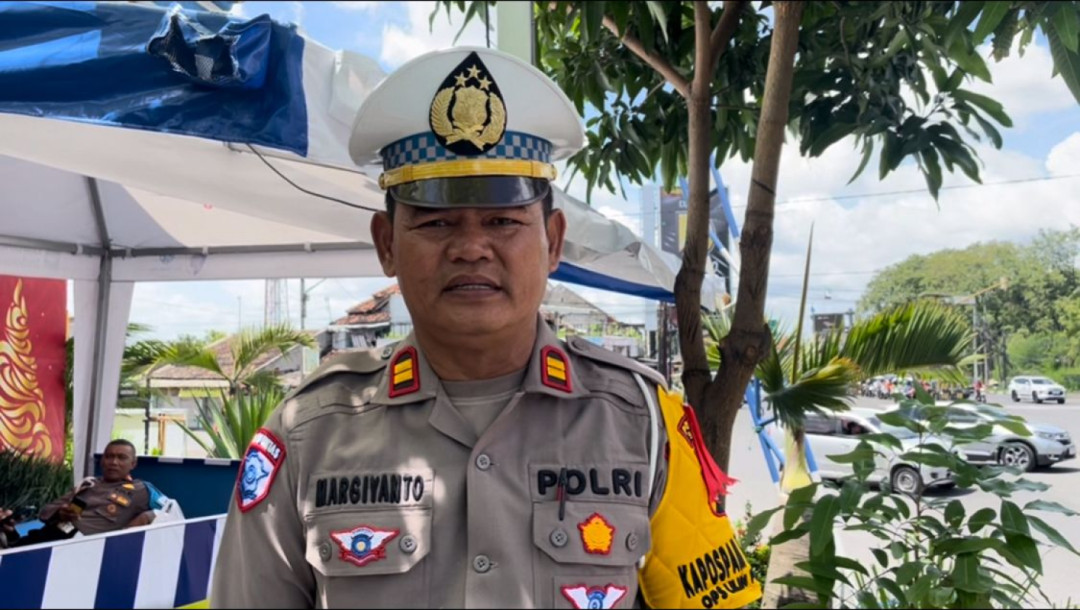 Polisi Siagakan Personel Gabungan di Pos Prambanan Antisipasi Kepadatan Lalin Nataru