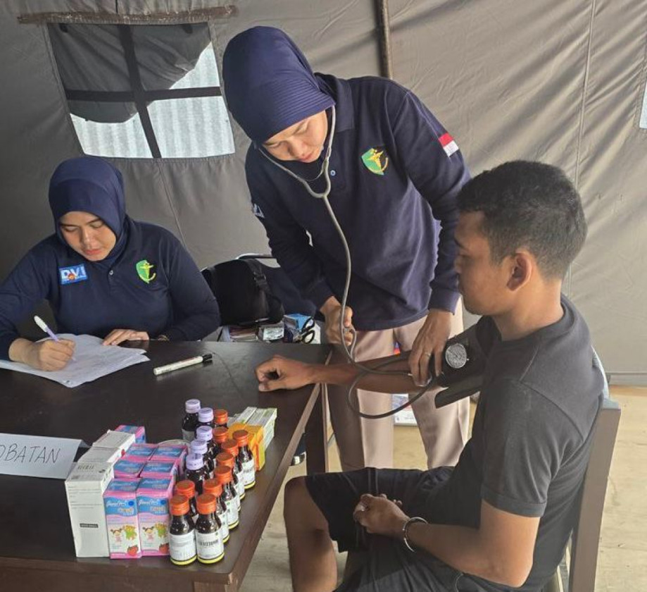 Pasca Banjir Padang, Biddokkes Polda Sumbar Layani 83 Warga di Lima Titik Pengungsian