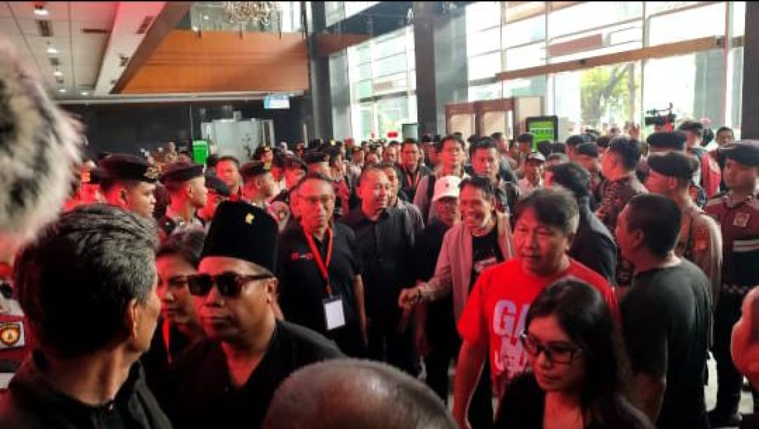 Empat Kelompok Massa Kawal Sidang Hasto Kristiyanto