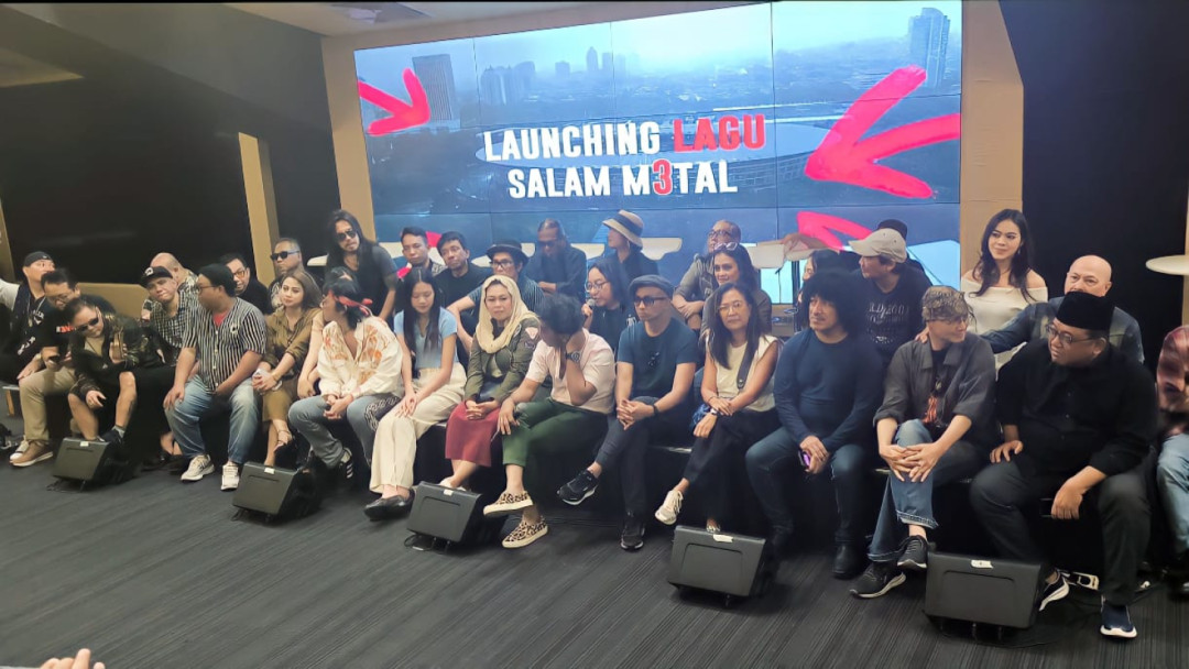 Slank dan Seniman Rilis Lagu 'Salam M3tal' sebagai Dukungan Menangkan Ganjar-Mahfud