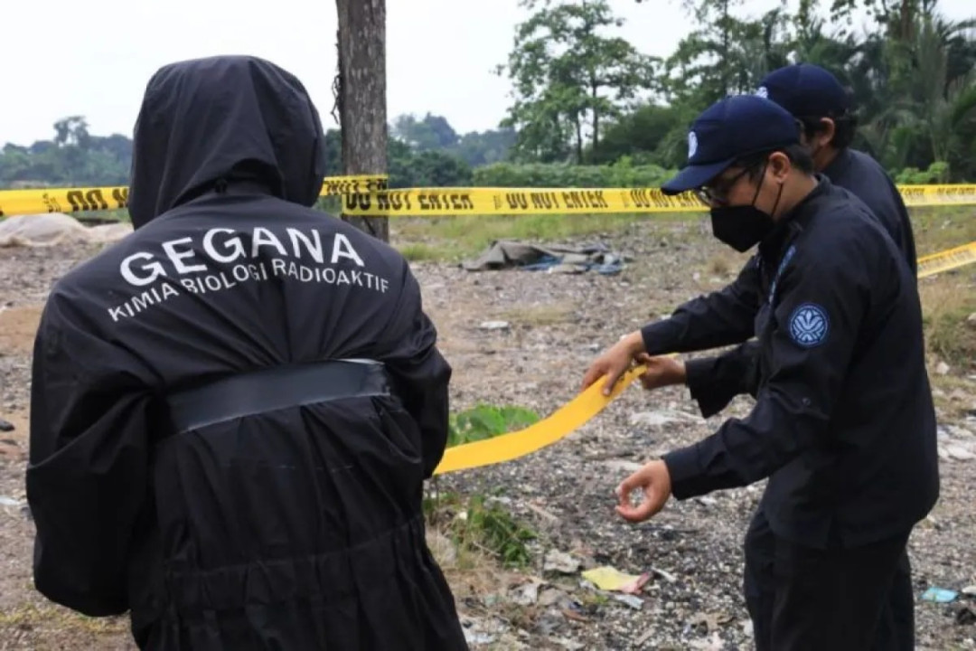 Satgas Dekontaminasi 4 Kegiatan Usaha Terpapar Cs-137 di Cikande