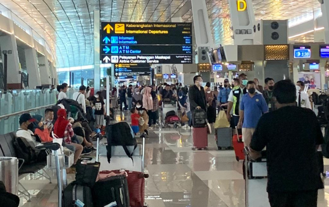 H-4 Idul Fitri 2023, Jumlah Penumpang Bandara Internasional Soekarno-Hatta Capai 148.268 Orang