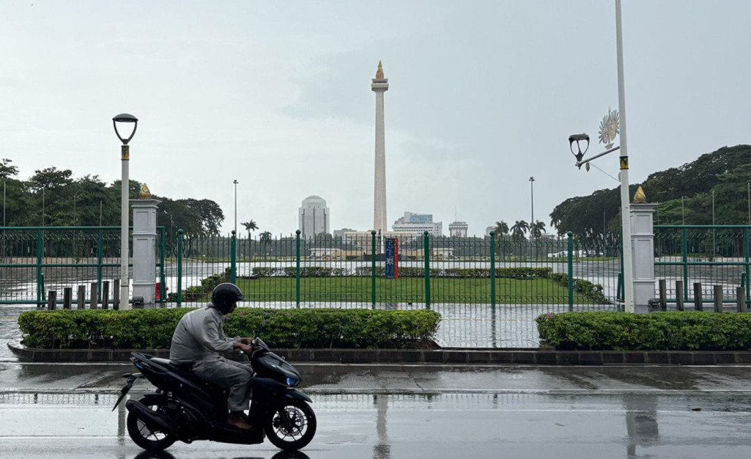 BMKG: Cuaca Jakarta Didominasi Berawan dan Hujan Sedang Hari Ini