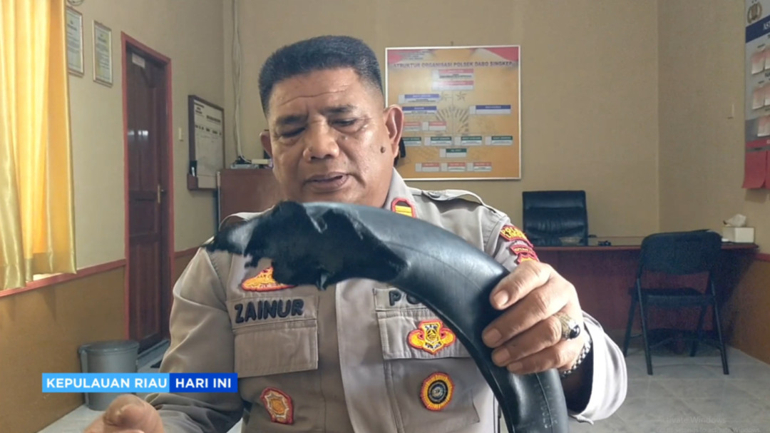 Polsek Dabo Singkep Amankan Pelaku Percobaan Pembakaran dan Pencurian