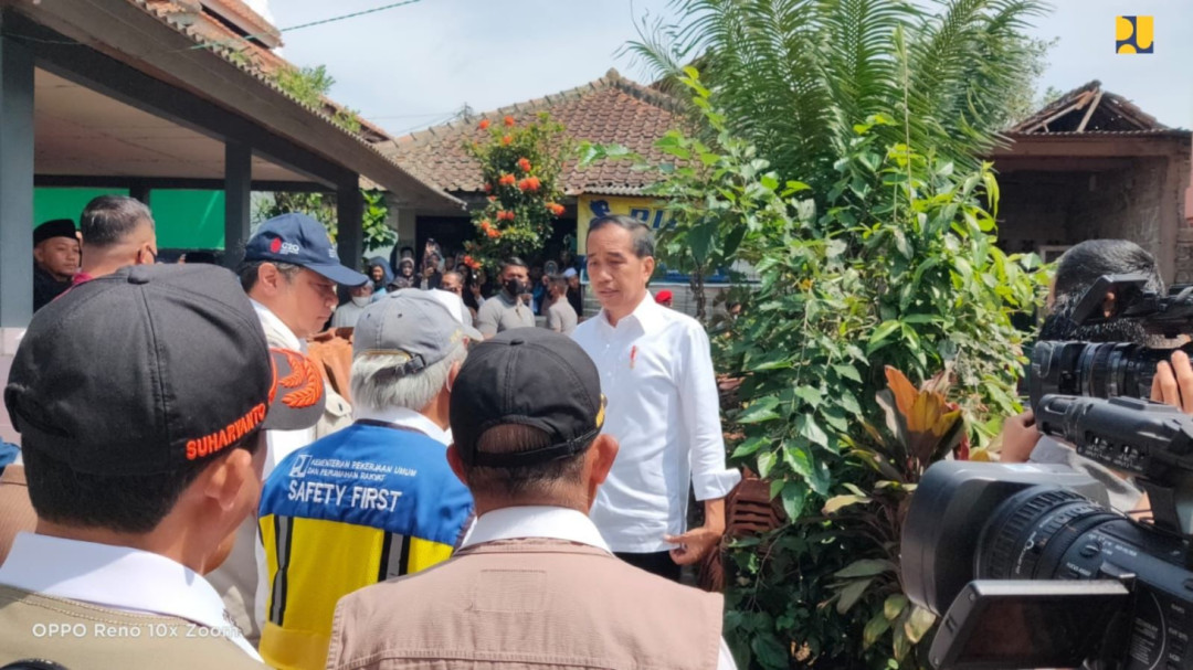 Kementerian PUPR Mulai Rehabilitasi dan Rekonstruksi Fasos dan Fasum Pasca Gempa Cianjur