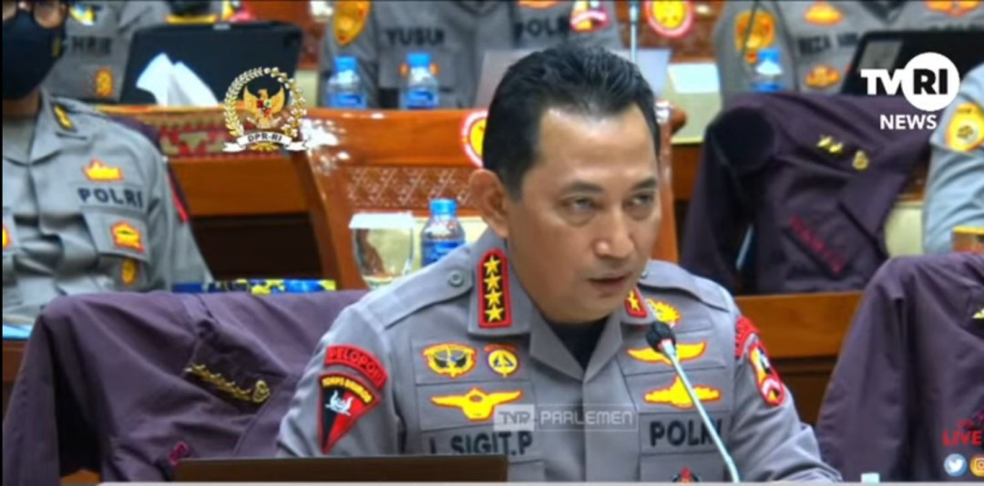 Dihadapan DPR RI, Kapolri: Ferdy Sambo Emosi Karena Laporan Sang Istri