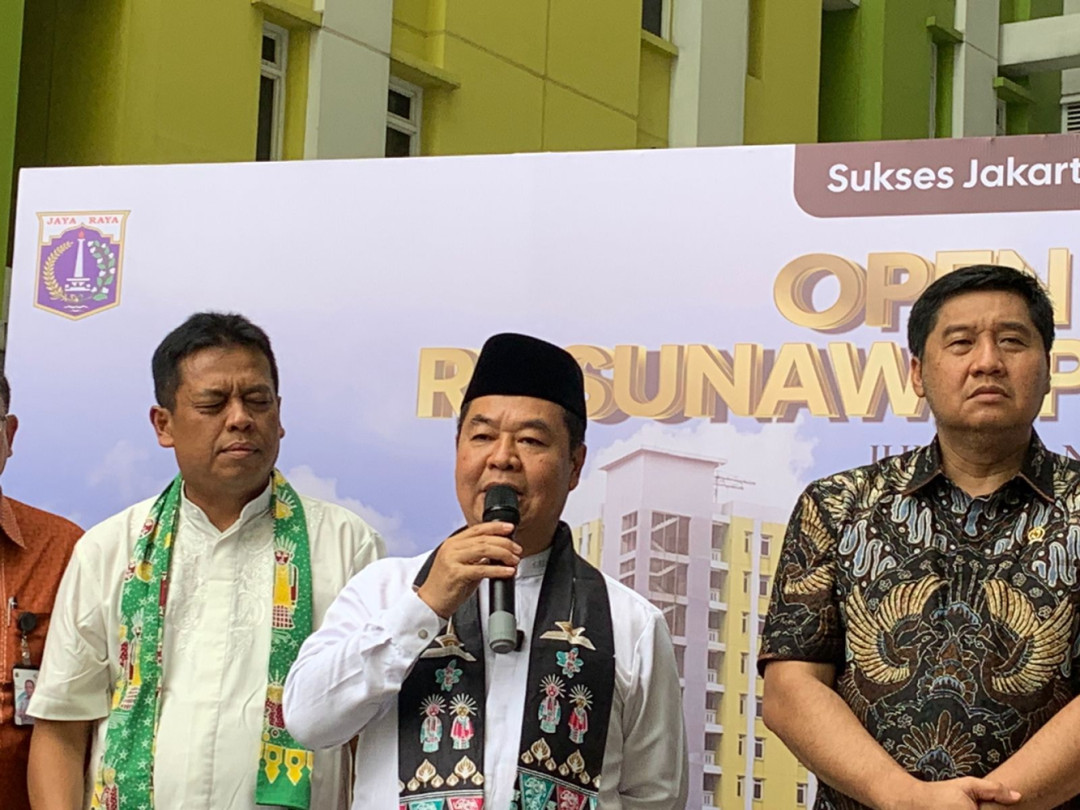 Pemprov DKI Jakarta Luncurkan Rusunawa Pasar Rumput untuk Warga Ekonomi Terbatas