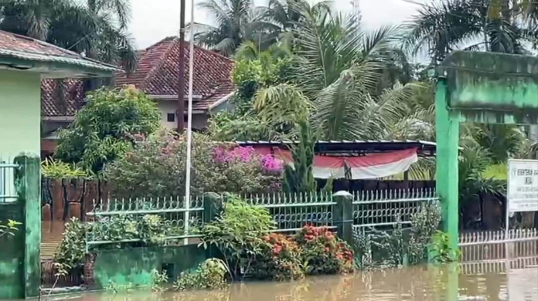 Ratusan Rumah di Baturaja Timur Terendam Banjir