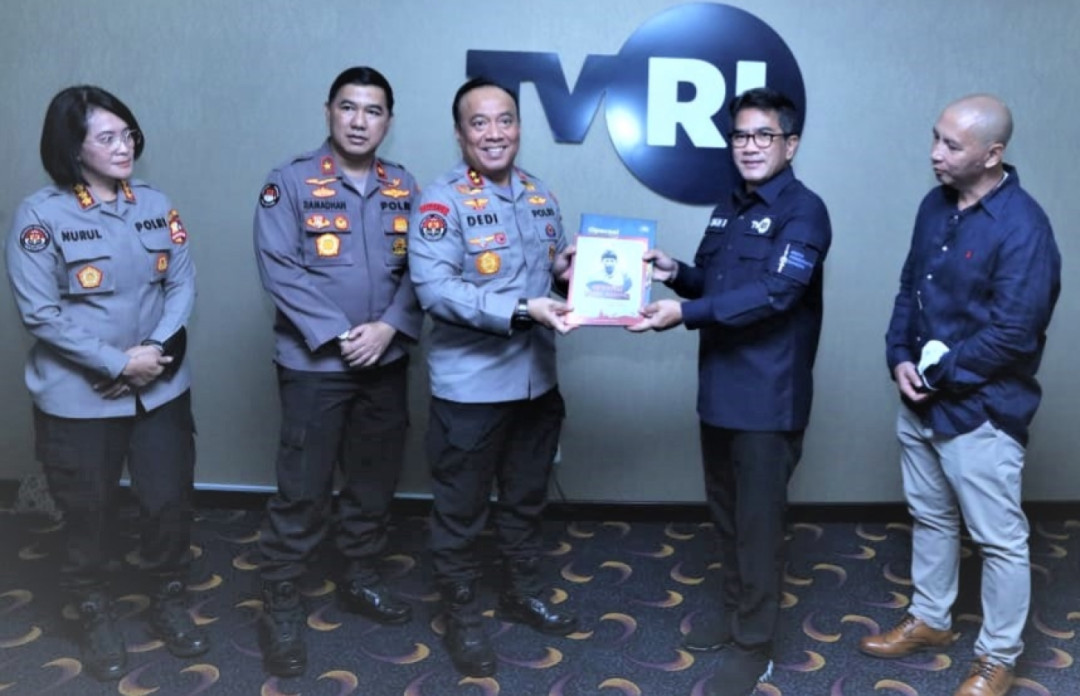 Berantas Berita Hoax, Polri Lakukan Kerja Sama Dengan TVRI