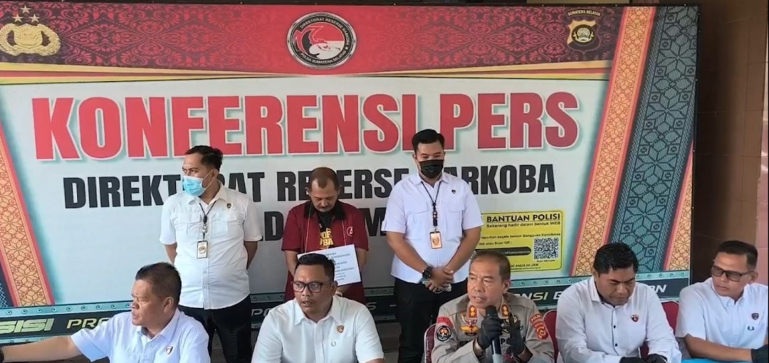 Polda Sumsel Gagalkan Peredaran 11 Kilogram Sabu, Satu Kurir Diamankan