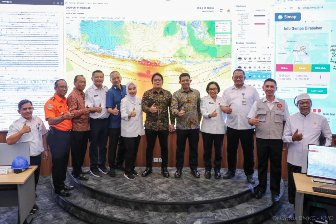 Gedung Baru BMKG di Bali Jadi Fondasi Sistem Mitigasi Bencana yang Tangguh dan Modern
