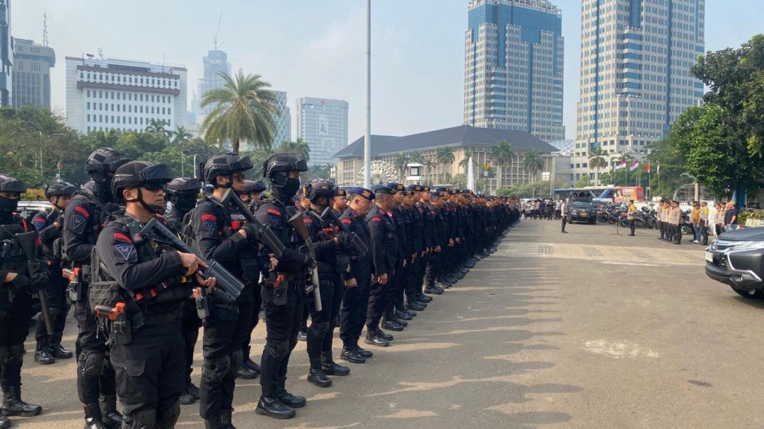 Polri Terjunkan 13.701 Personel Amankan May Day 2025