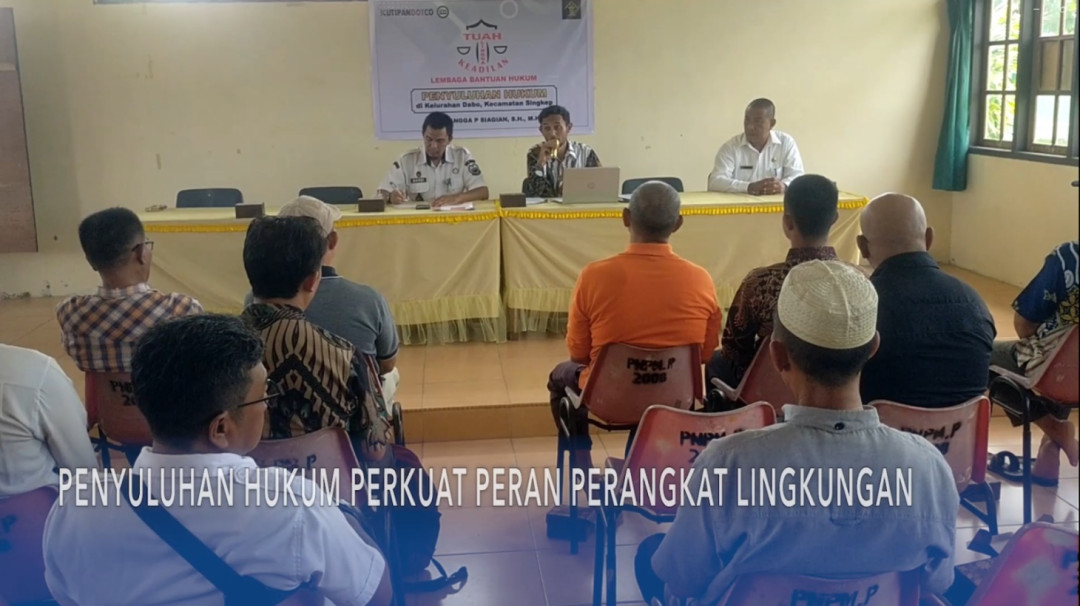 Penyuluhan Hukum Perkuat Peran RT/RW di Lingga