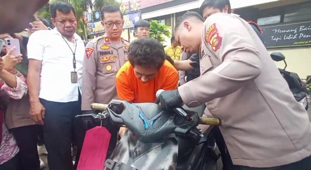 Pelaku Curanmor Lubuklinggau Ditangkap, Butuh Hanya 5 Detik untuk Beraksi