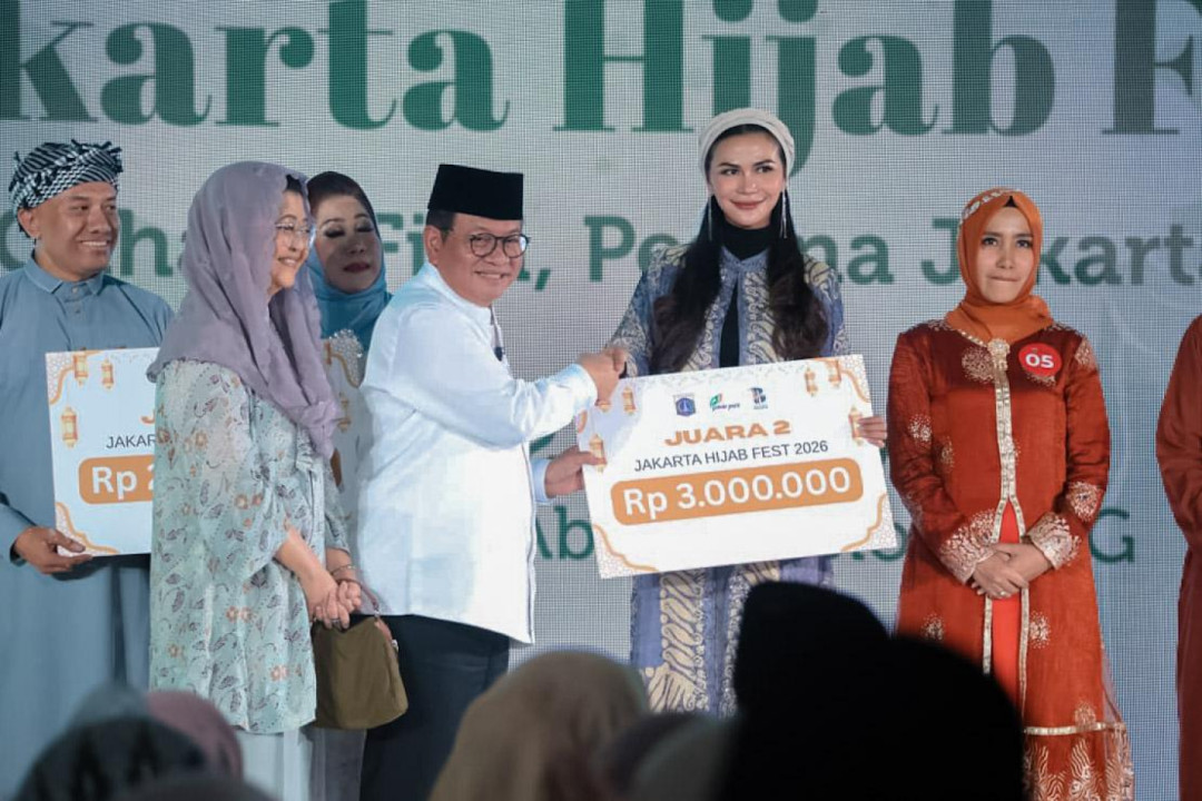 Gubernur DKI Jakarta Pramono Anung Hadiri Jakarta Hijab Fest 2026