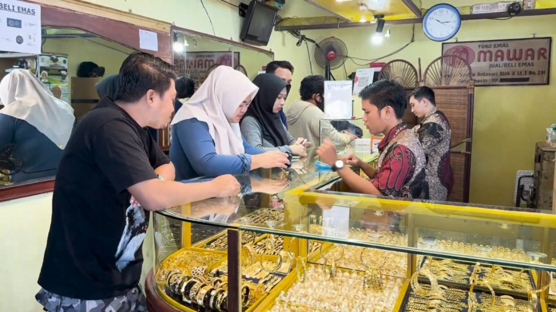 Harga Emas di Banjarmasin Melonjak, Warga Pilih Jual daripada Beli