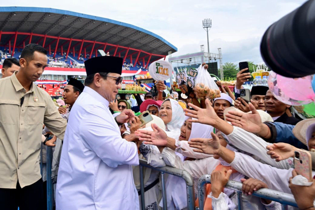 Nyaris 80%, Kepuasan Publik terhadap Presiden Prabowo Lampaui Pendahulu