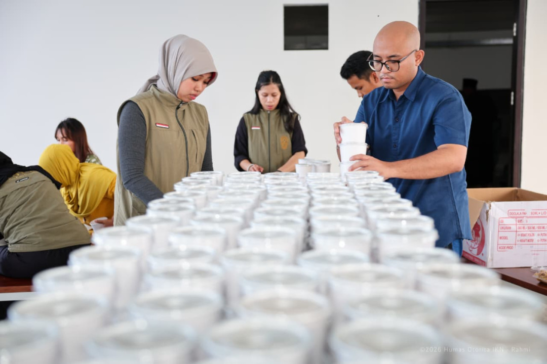 Angkat Kearifan Lokal, Masjid Negara IKN Sajikan Bubur Nusantara Khas Samarinda