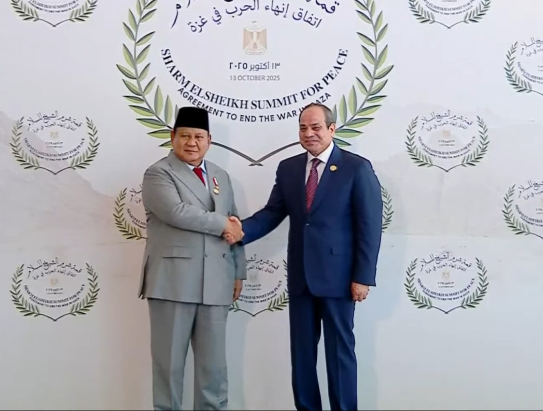 KTT Gaza Digelar, Presiden Prabowo Komit Dukung Gencatan Senjata Palestina