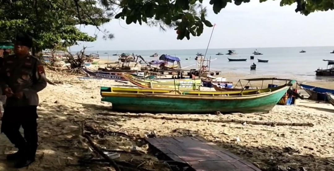 Cegah Tambang Ilegal, Petugas Gabungan Sidak Pesisir Tembelok Bangka Barat