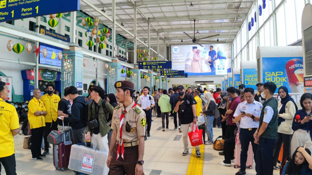 KAI Daop 1: 51 Ribu Penumpang Tiba di Jakarta