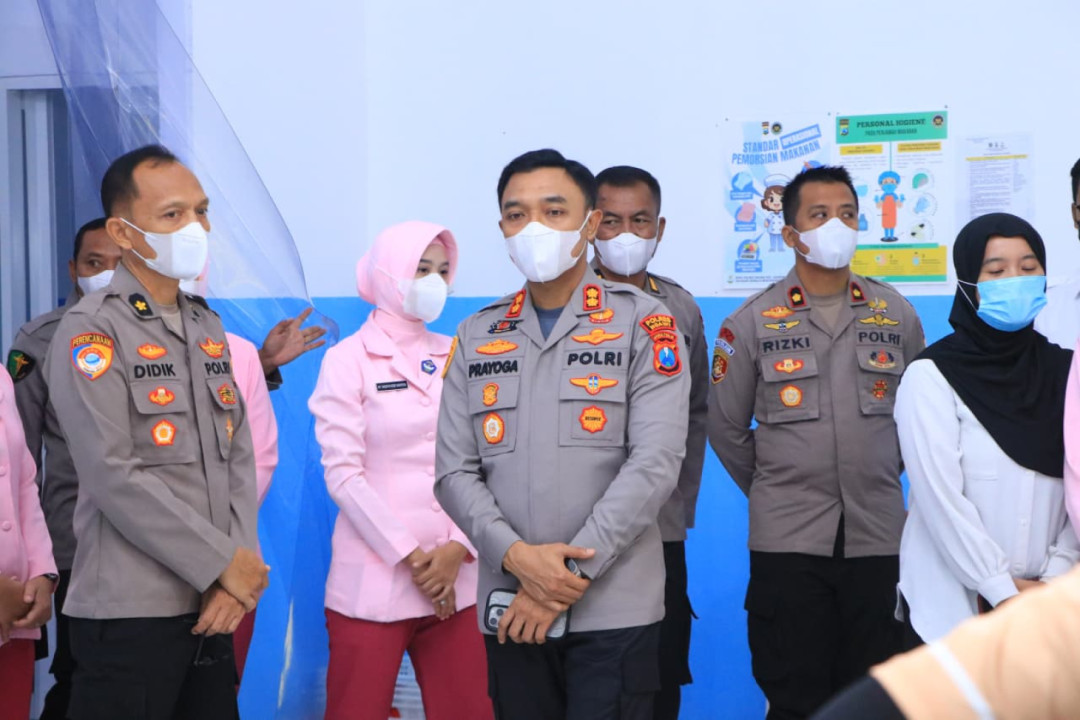 Kapolres Ngawi Tinjau SPPG Kasreman, Pastikan Layanan Gizi Sesuai SOP