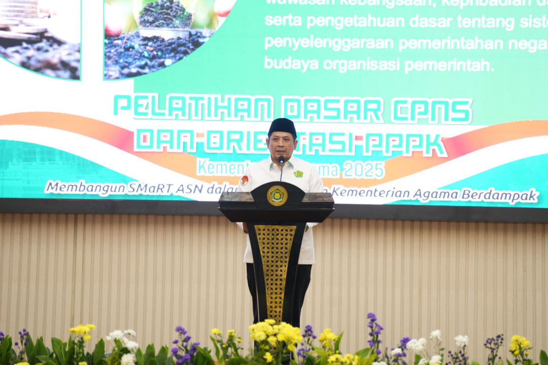 Kemenag Buka Pelatihan Dasar CPNS dan PPPK, Bentuk ASN SMaRT