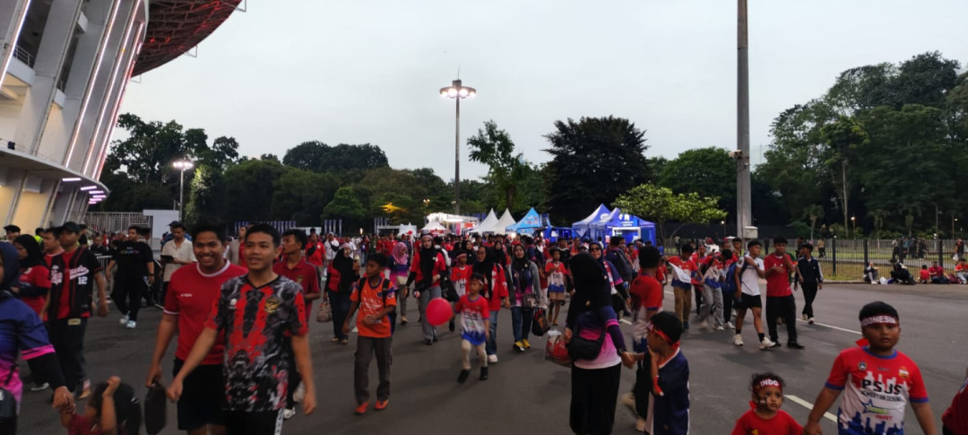 30 Ribu Penonton Padati GBK Jelang Final Indonesia vs Vietnam di Piala AFF U-23