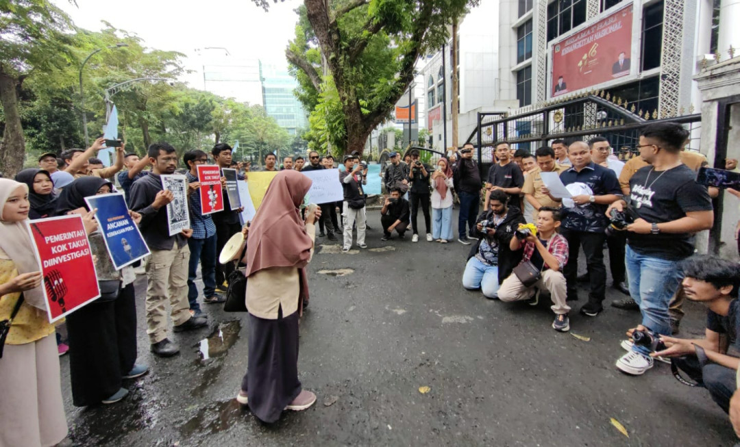 Dinilai Wujud Pembungkaman Pers, Jurnalis di Medan Tolak RUU Penyiaran 