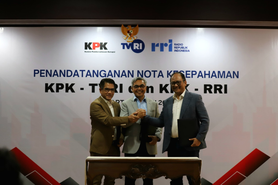 TVRI, RRI, dan KPK Menyuarakan Budaya Antikorupsi di Era Digital