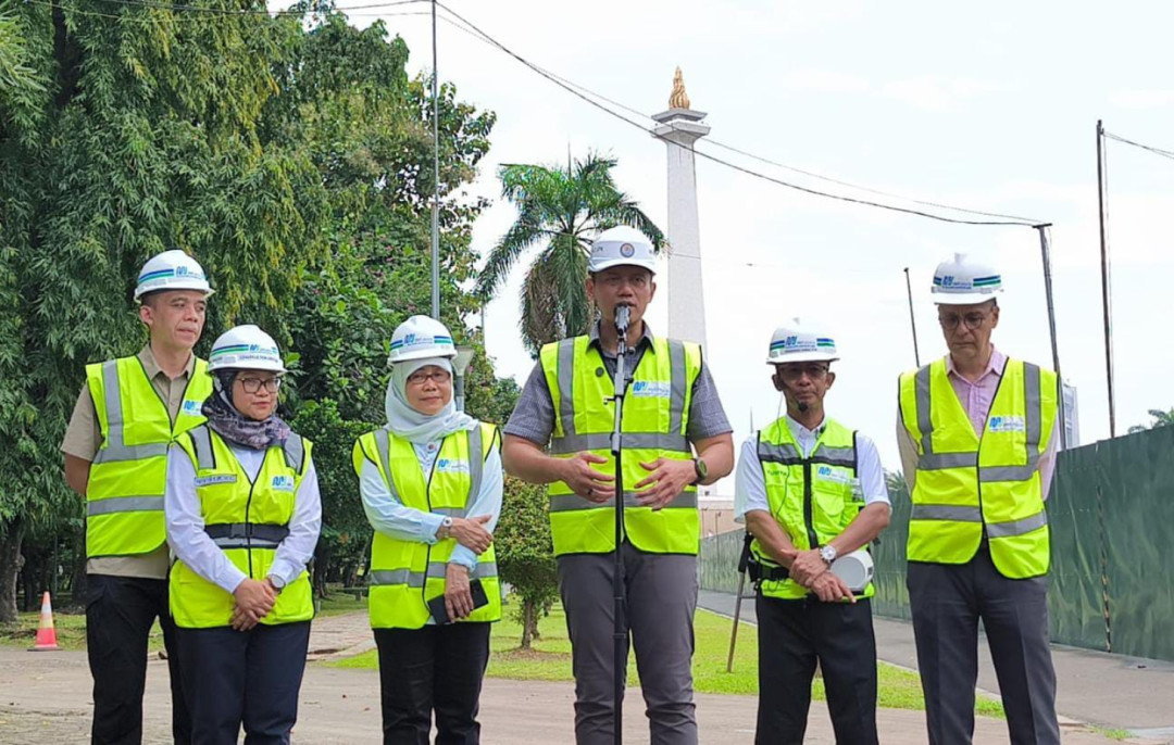 Menko AHY: MRT Jakarta Fase Thamrin–Monas Ditargetkan Beroperasi 2027